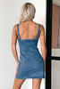 Midi Denim Shirt Dress Womens | Casual Denim Outfit