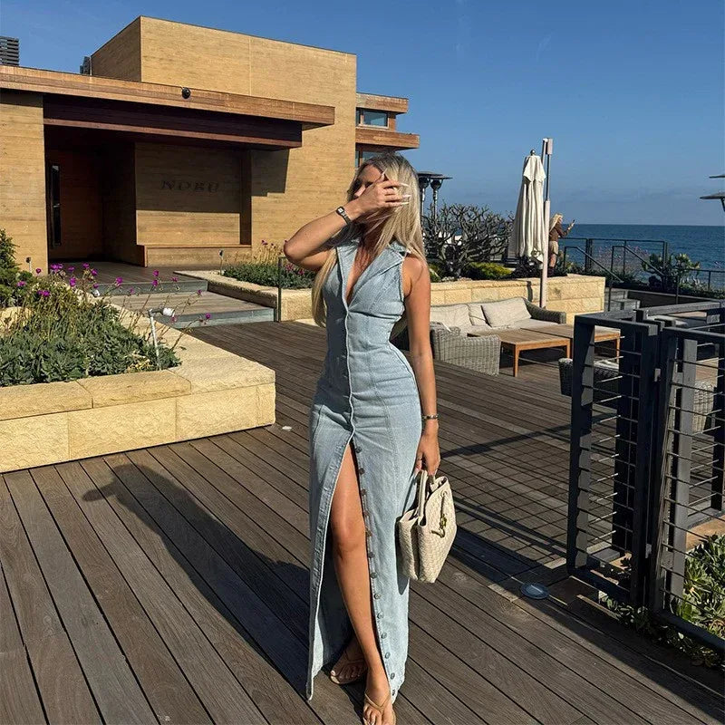 Denim Overalls Dress for Women | Casual Outfit Style