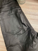 Genuine Leather Stylish Slim Fit Long Pants