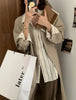 oversized drop shoulder shirt women