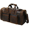 Genuine Leather Travel Duffel Bag