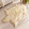 Genuine Curly Sheepskin Rug with Long Wool for Home Decor 4