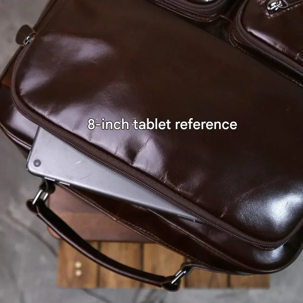 Real Exotic Leather Backpack Laptop