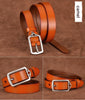 women’s genuine leather retro belt 2 105 cm