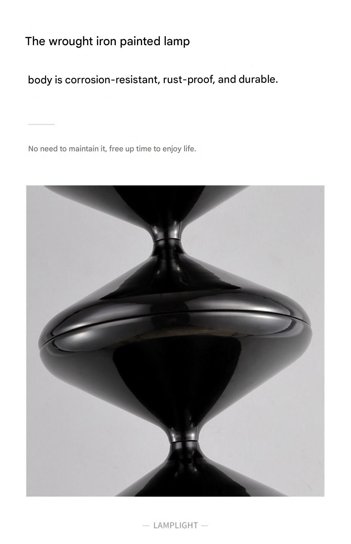 Contemporary nordic gourd floor standing lamp