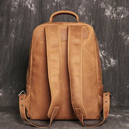 Premium Leather Office Backpack