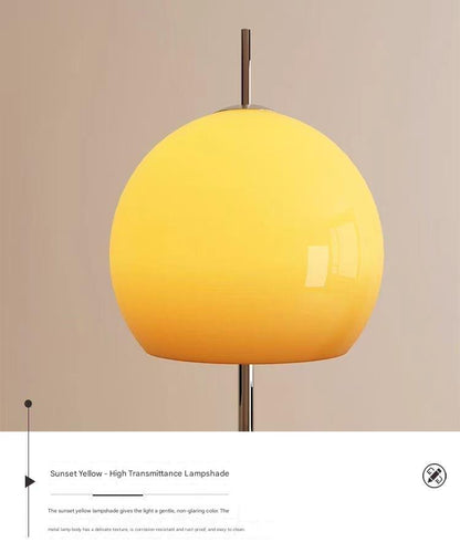 Modern mid century mushroom floor lamp