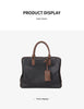 Leather Business Travel Shoulder Bag