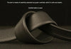 Men’s Full-Grain Leather Belt with Gold Tiger Buckle
