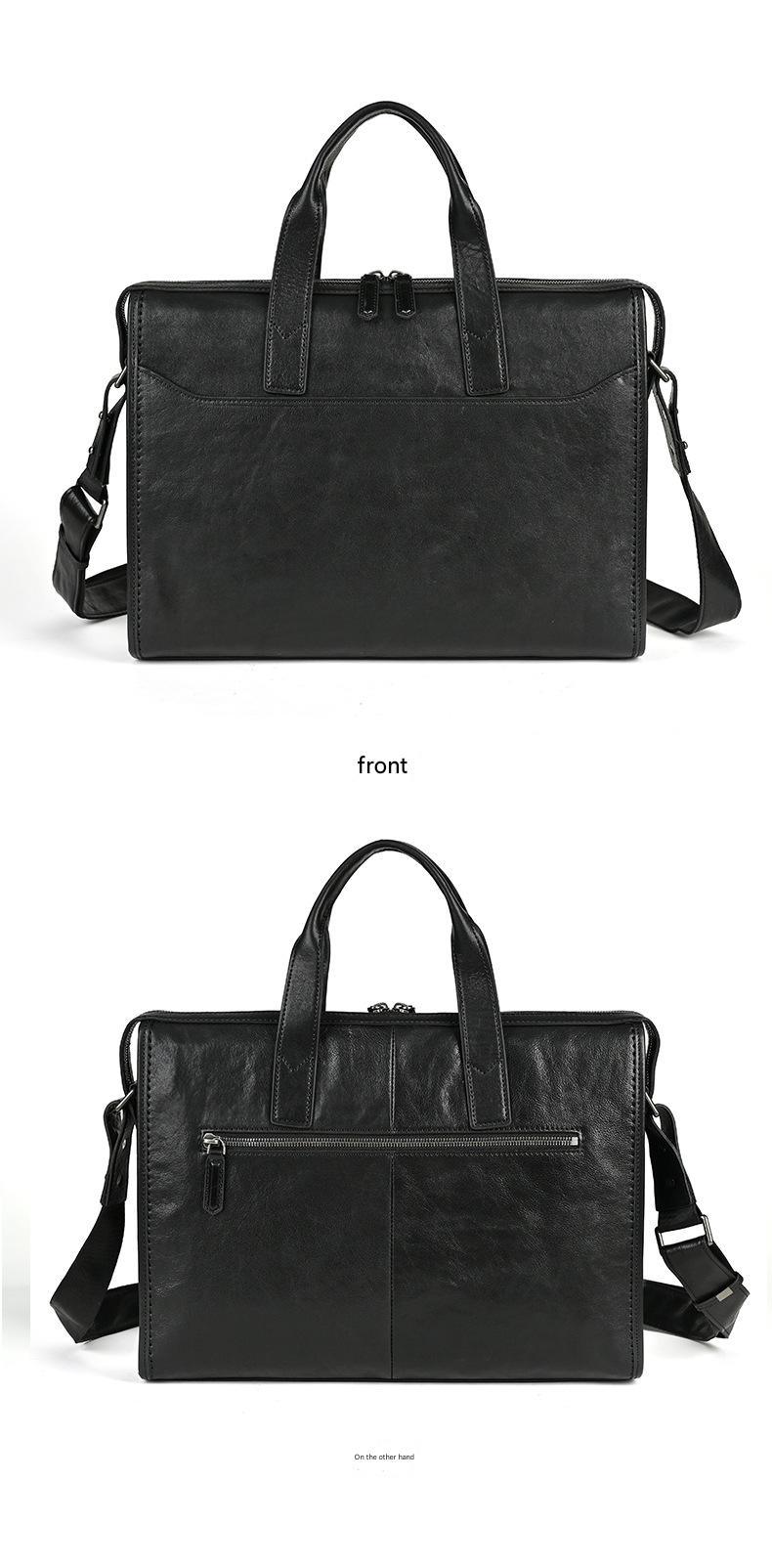 Crossbody Laptop Brown Leather Shoulder Bag