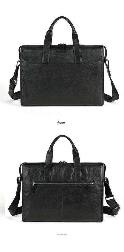 Crossbody Laptop Brown Leather Shoulder Bag