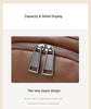 Women Genuine Leather Office Laptop Backpack
