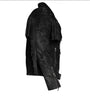 Black Suede Fringe Jacket Mens Western Biker Fringe Jacket