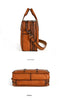 Full Grain Leather Messenger Bag for Men