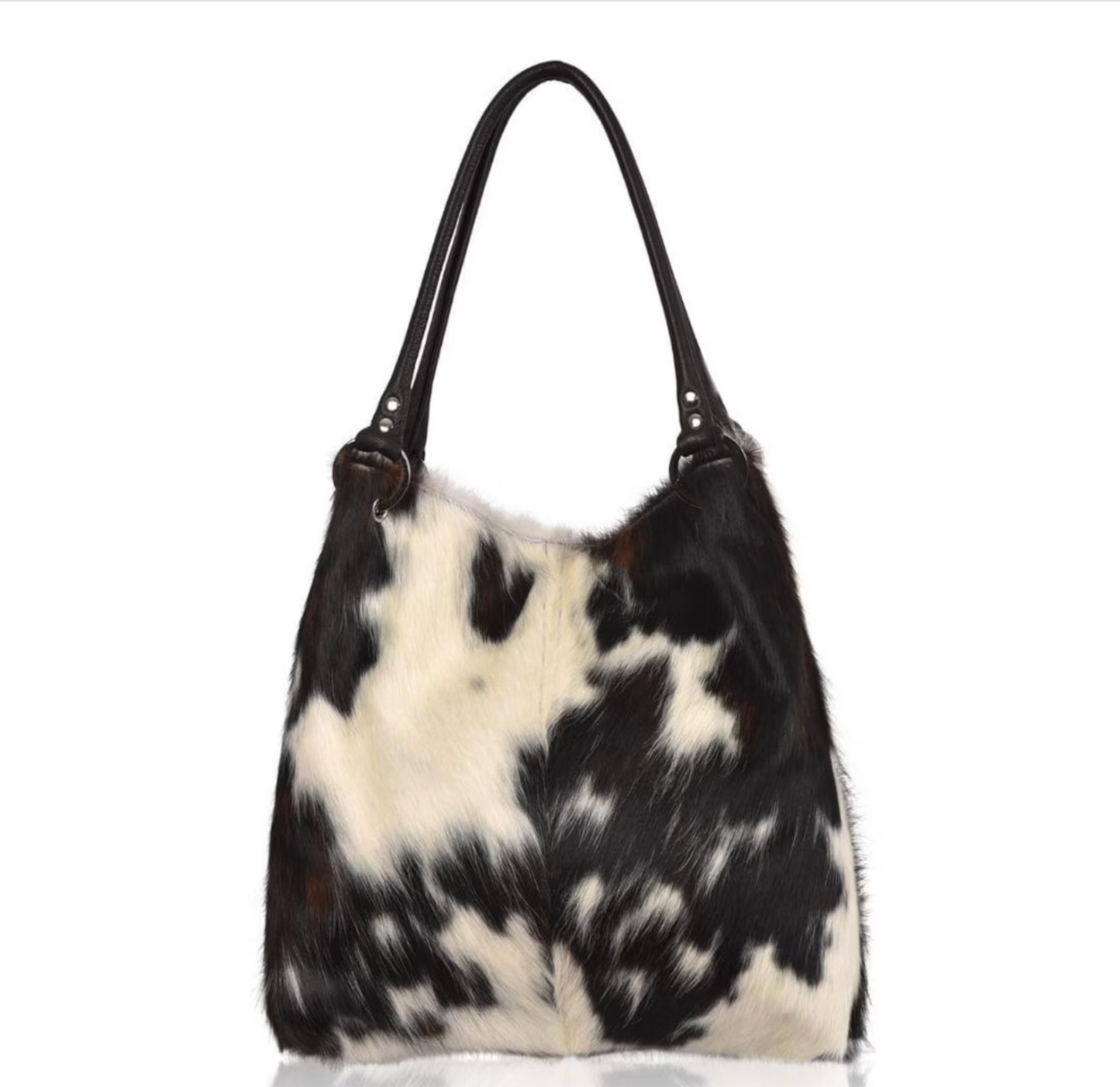 western purses for women with real hair on hide