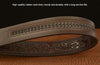 Men Western Anchor Buckle Leather Belt