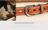 Women’s Genuine Cowhide Hollow Pin Belt 2.8cm Wide