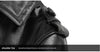 Men long cowhide leather trench coat