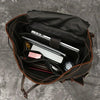 Leather Backpack Large Capacity Vintage Crazy Horse