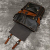 Leather Backpack Large Capacity Vintage Crazy Horse