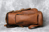 genuine leather backpack laptop