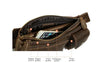 Genuine Leather Bum Bag Mens Adjustable Belt