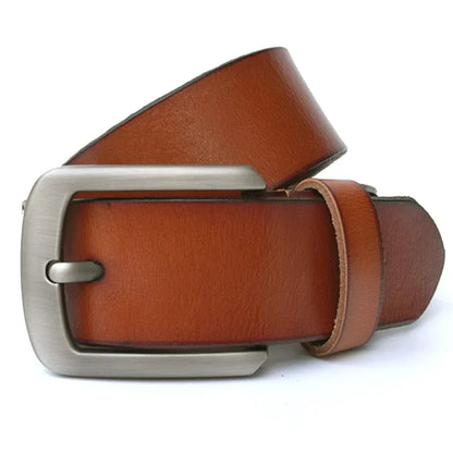 Genuine Leather Belt for Men Dress Pants Belt 2 S