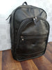 Black Leather Laptop Bag for Work and Daily Use