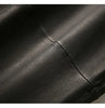 Women Leather Pants Brown High Waist
