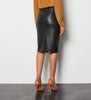 Elegant leather skirt designed to complement various outfits. Ideal for day-to-night transitions, ensuring a sophisticated and polished appearance wherever you go.