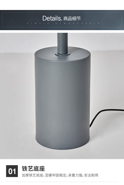Nordic minimalist column led standing floor lamp