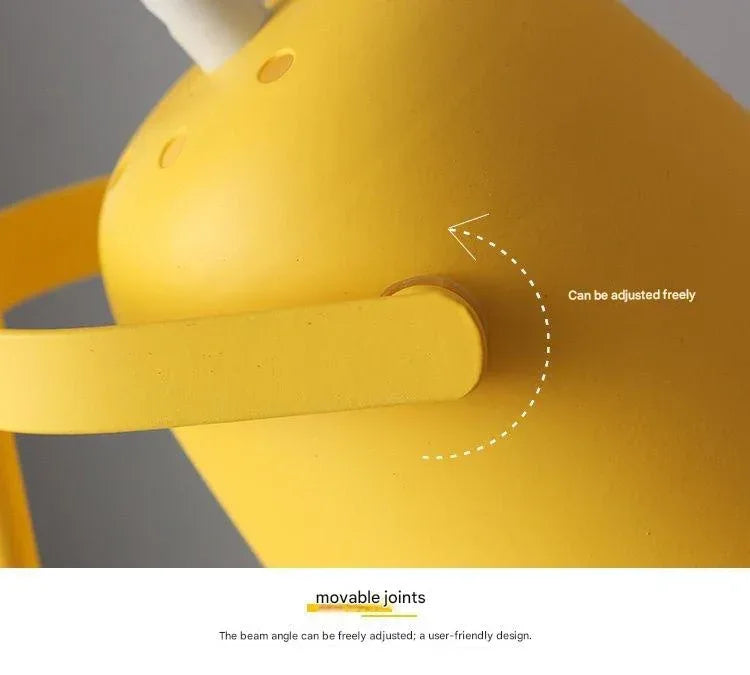 Nordic metal study desk lamp for bedrooms