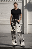 Hair on cowhide western pants for rodeo outfits
