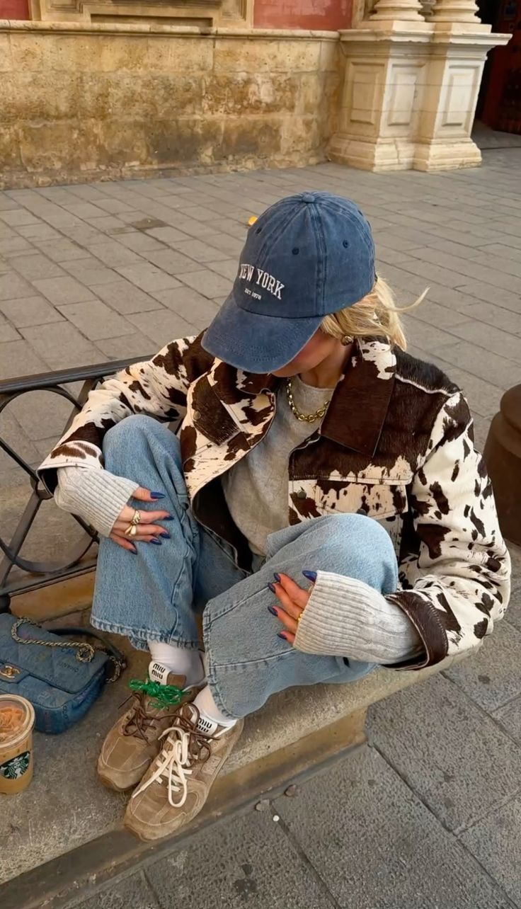 brown white cowhide jacket women western hair on leather