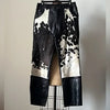 Hair On Cowhide Pants Real Cowhide Leather Trousers Men Women