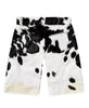 Black White Cowhide Shorts – Hair On Cowhide Shorts