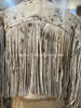 Spotted Cowhide Jacket Womens – Hair On Hide Fringe Jacket