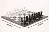 Large Marble Chess Set 16 Inch Handcrafted Marble Chess Board