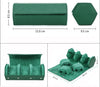 3 slot watch box for men leather travel watch case