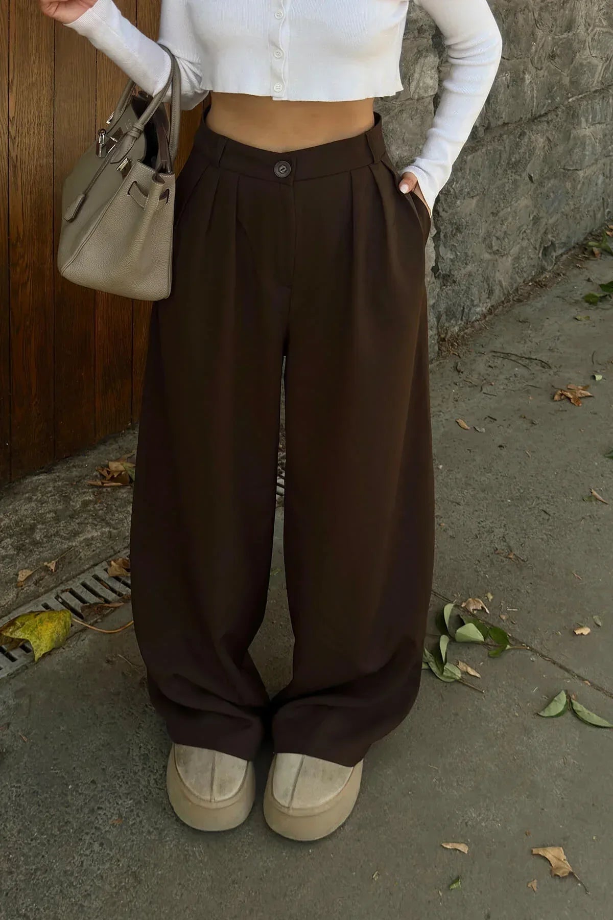 wide leg bell bottom dress pants women's