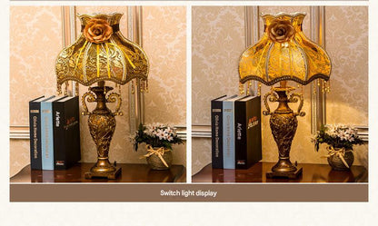 Scandinavian retro table lamp for bedroom