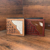 Genuine Leather Tooled Wallet