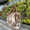Western Style Tote Cowhide Bag for Women