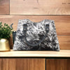 Speckled Black White Cowhide Purse
