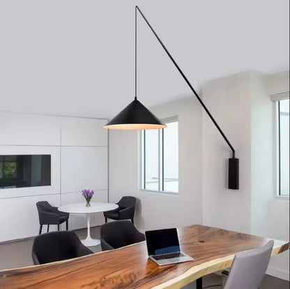 Modern Adjustable Wall Light with Long Arm Scandinavian