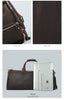 Leather Garment Duffle Bag Carry-On for Men