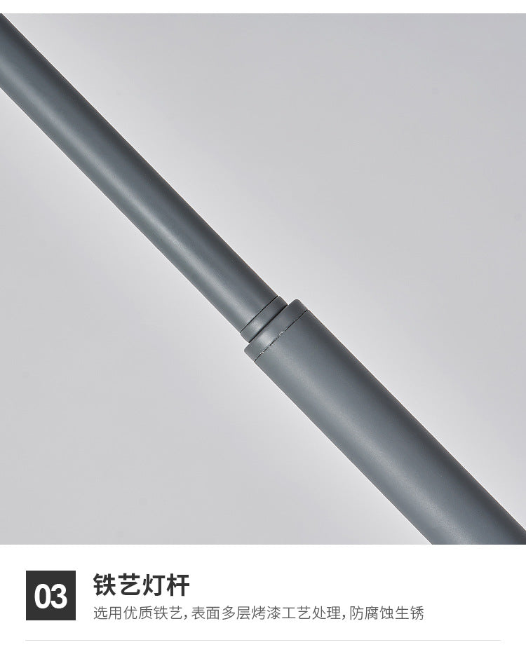 Nordic minimalist column led standing floor lamp