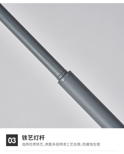 Nordic minimalist column led standing floor lamp