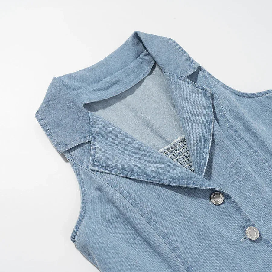 Denim Overalls Dress for Women | Casual Outfit Style