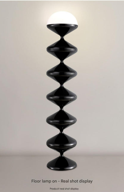 Contemporary nordic gourd floor standing lamp